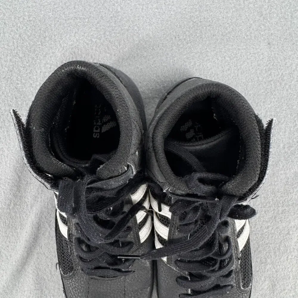 Adidas HVC 2 Wrestling Shoes Mens 5.5 Black White AQ3327 Mat Shoes